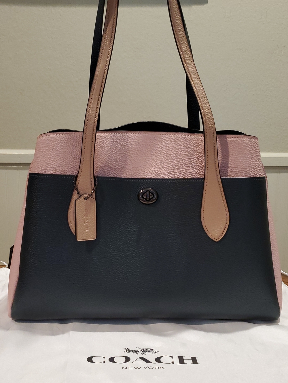 Like NEW Coach Colorblock Lora Carryall